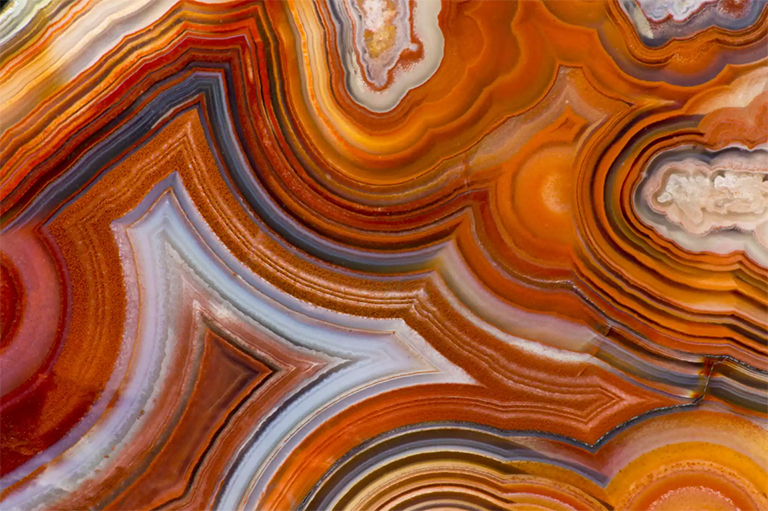 来自墨西哥的拉古纳玛瑙