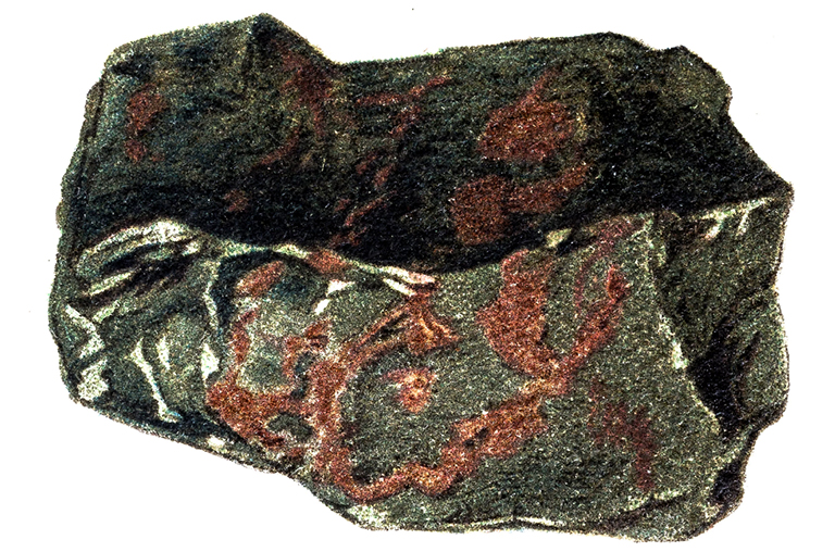 矿物聚集天芥菜也称为鸡血石.jpg 矿物聚集天芥菜也称为鸡血石